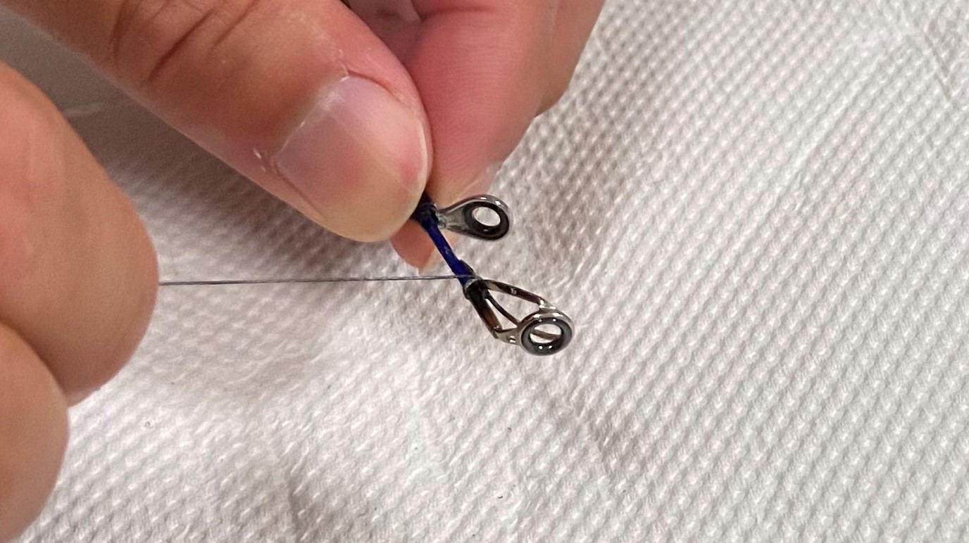 折れやすいロッドの竿先 簡単修理 折れやすいロッドの竿先 簡単修理