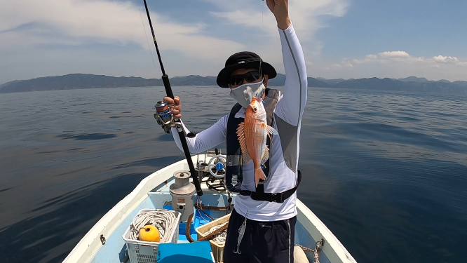 【オフショアジギング】深度80mで出会う高級魚!?